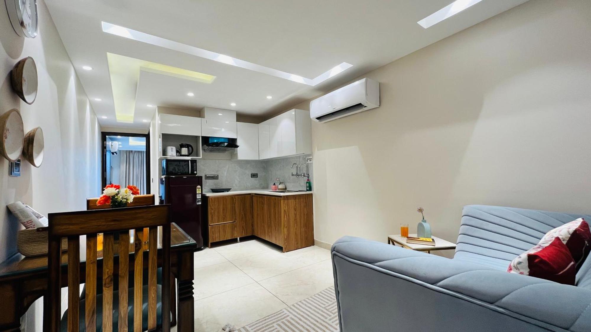 Zen Suites Gurgaon - Luxe Stays Collection 外观 照片