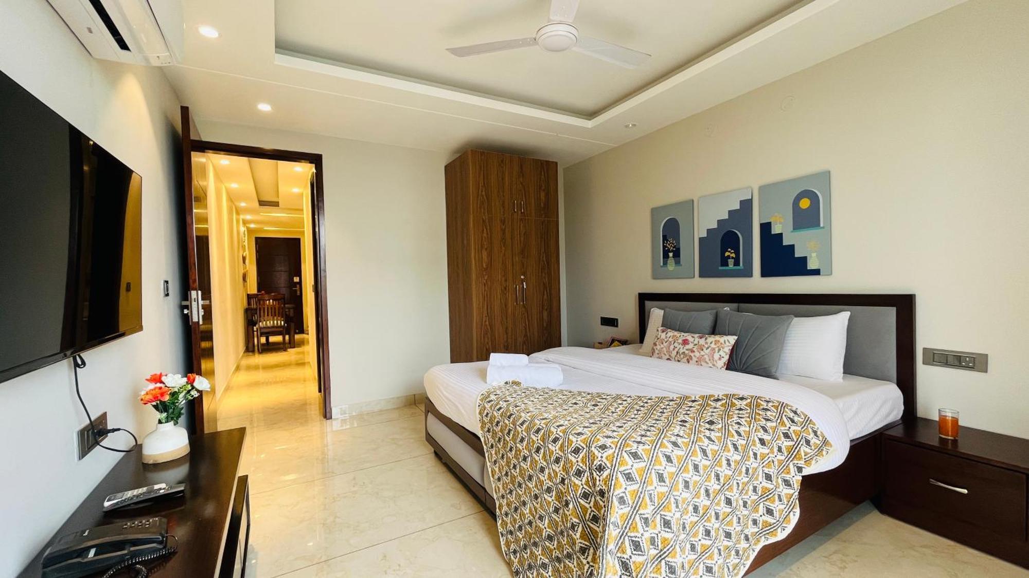 Zen Suites Gurgaon - Luxe Stays Collection 外观 照片